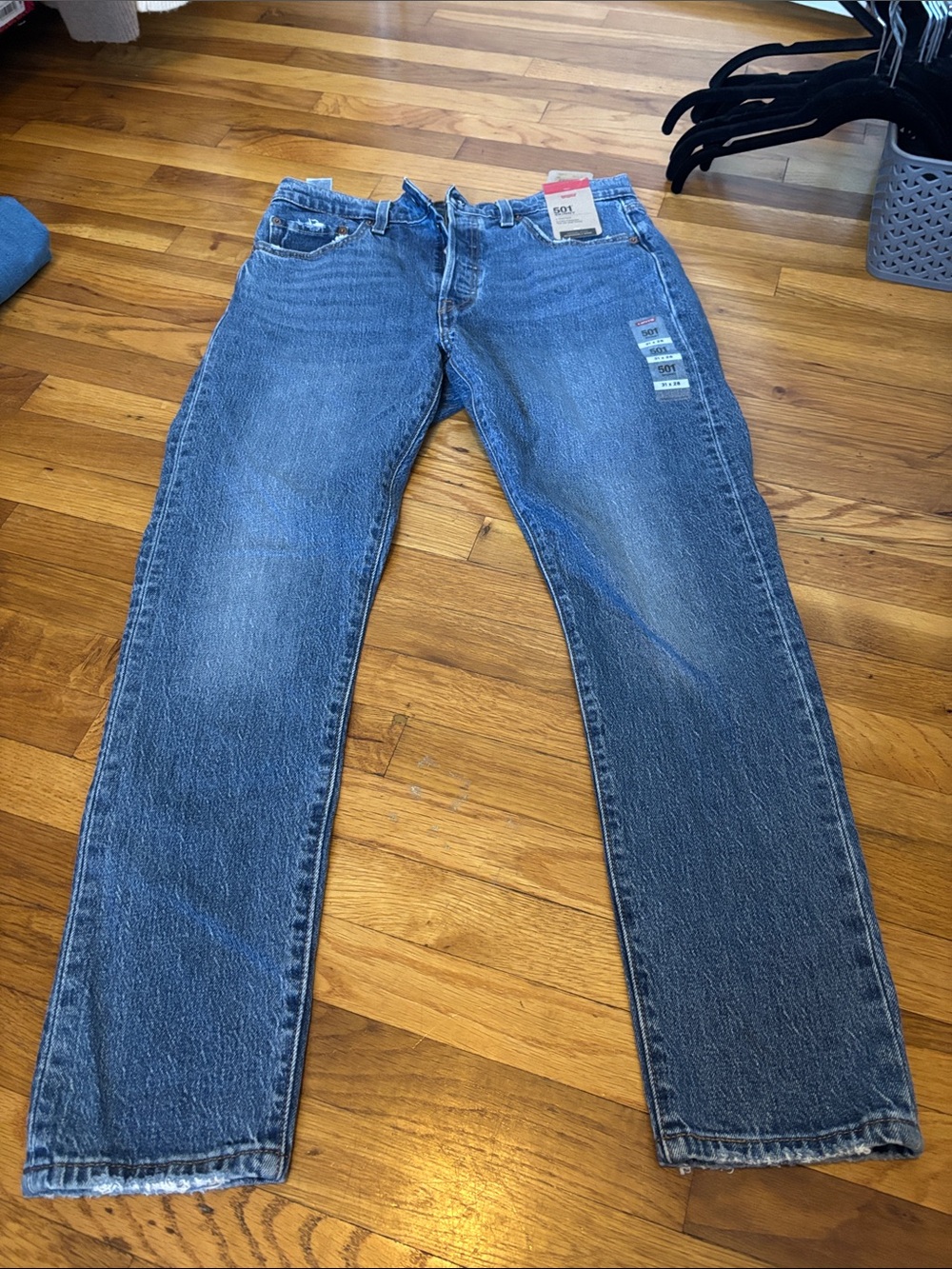 Levi's Women's Skinny Jeans in Blue Wash